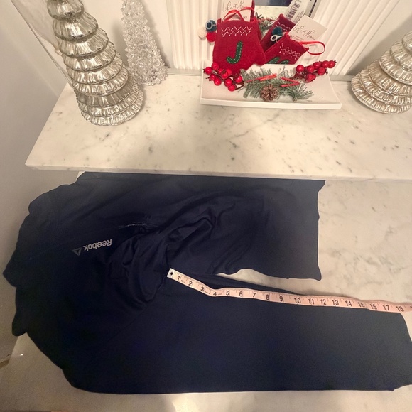 Reebok Dark Blue Zip Up Hoodie With Inner Fleece - Picture 11 of 11